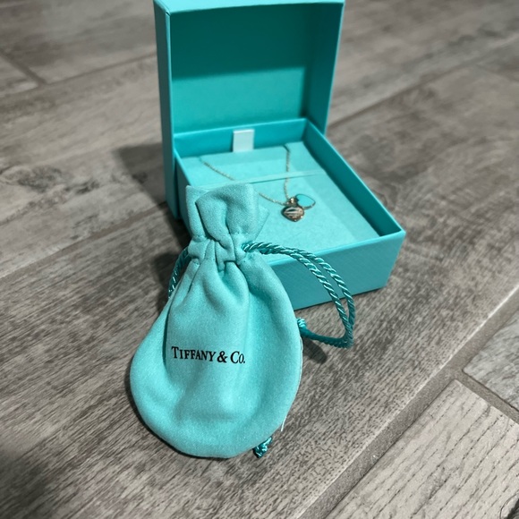 Tiffany’s Blue double heart tag pendant - Picture 5 of 7